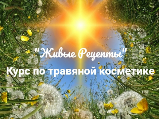 Наташа Бутова Живые рецепты. Курс по травяной косметике 2023 слив курса