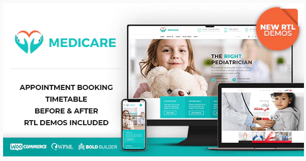 Themeforest Medicare - Doctor, Medical & Healthcare 2021 слив курса