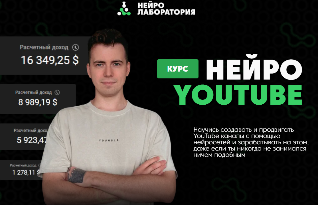 Нейролаборатория Никита Манкевич ― Нейро YouTube 2025 слив курса