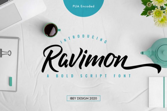Creativefabrica Ravimon Font 2021 слив курса