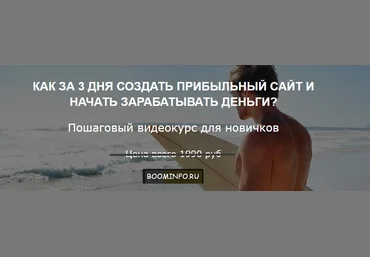 Александр Беляшов Как за 2,5 дня создать доходный сайт и начать зарабатывать деньги слив