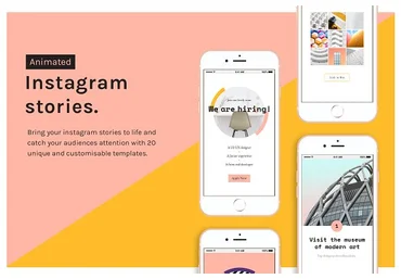 Fruit salad - Instagram stories templates слив