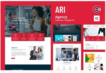Themeforest ARI - Agency Template Kit слив