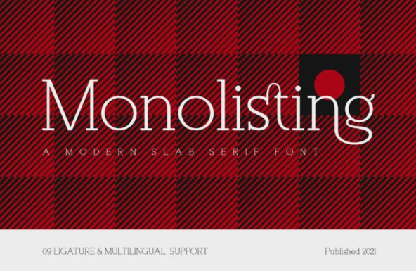 Fontbundles Monolisting Font 2022 слив курса