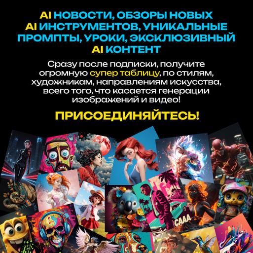 Neyrograph Подписка на контент Искусственный интеллект для творчества и заработка. Июль 2025 слив курса