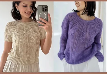 la.na.knit Лариса Попович ― Мастер-класс #Butterfly_jumper 2025 скачать слив