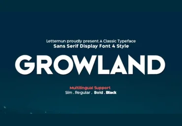 Fontbundles Growland Font 2021 скачать слив