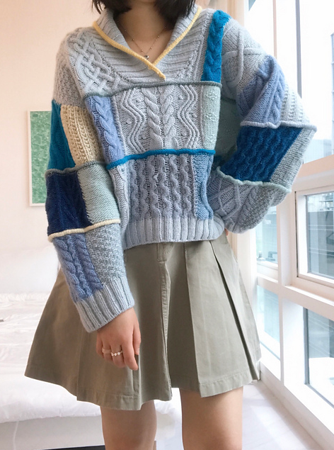 morae knit Свитер Puzzle 2024 слив курса