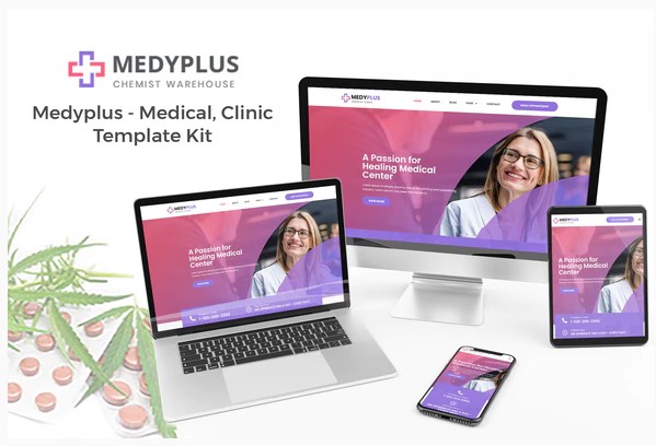 Themeforest Medyplus - Medical, Clinic Template Kit слив курса