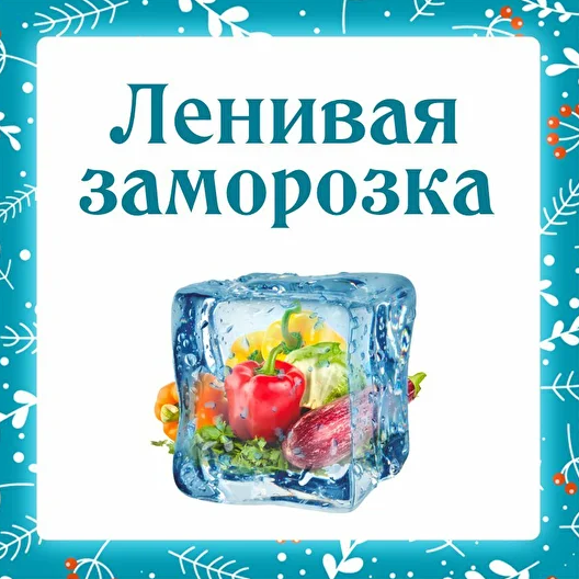 Ольга Данчук, Елена Воронцова Ленивый кулинар Ленивая заморозка 2022 слив курса