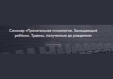 Е. Журек МИП Пренатальная психология. Замещающий ребёнок. Травмы, полученные до рождения 2022 слив