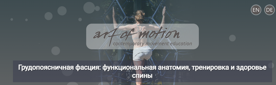 Карин Гуртнер Грудопоясничная фасция: функциональная анатомия, тренировка и здоровье спины 2024 слив курса