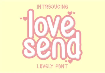 Creativefabrica Love Send Font 2021 слив