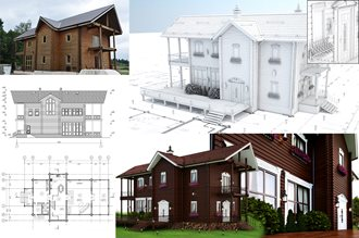 Никитин И. Быстрое моделирование дома из бруса в 3Ds Max с нуля слив курса