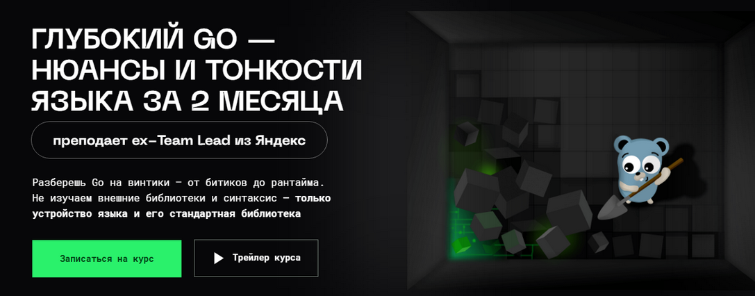Владимир Балун Глубокий Go — нюансы и тонкости языка за 2 месяца 2025 слив курса