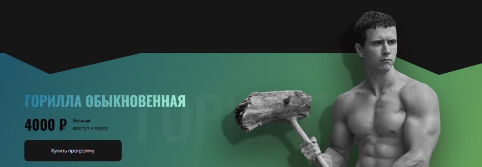 Григорий Маньковский proworkout Горилла обыкновенная 2024 слив курса