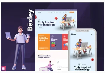 Themeforest Bexley - Digital Marketing Agency Template Kit скачать слив