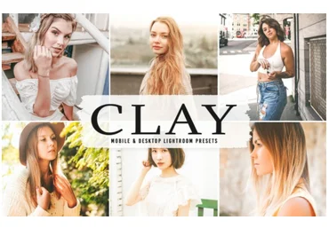 Elements.Envato Clay Mobile & Desktop Lightroom Presets 2021 слив