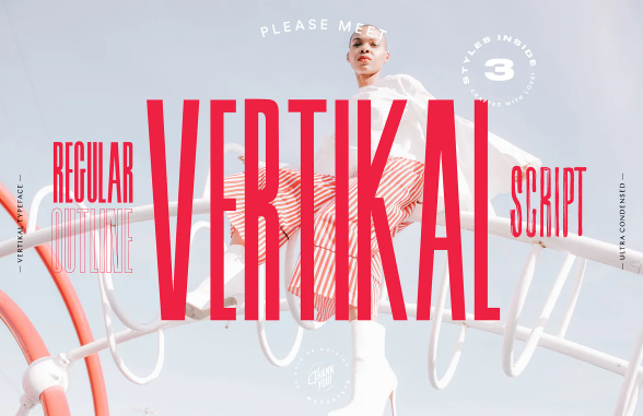 Creativemarket Vertikal Font 2021 слив курса