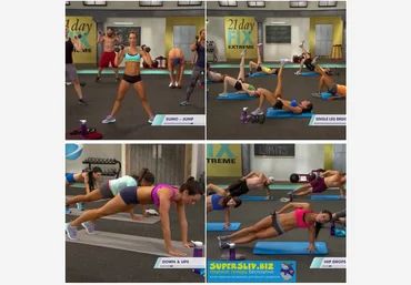 Отм Калабрес Комплекс тренировок 21 Day Fix EXTREME Real Time слив