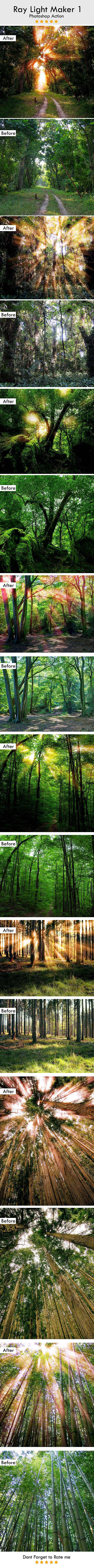 Ray Light Maker 1- Photoshop Action слив курса