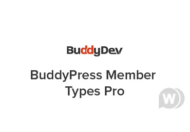 Buddydev BuddyPress Member Types Pro v1.4.5 слив