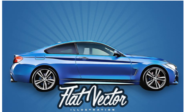 Elements.Envato Flat Vector Illustration Photoshop Action 2021 слив курса