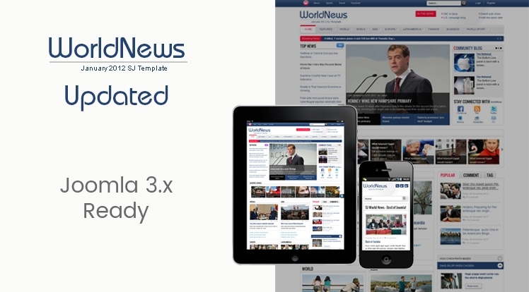 Smartaddons SJ WorldNews v3.9.6 - шаблон Joomla для новостных сайтов слив курса