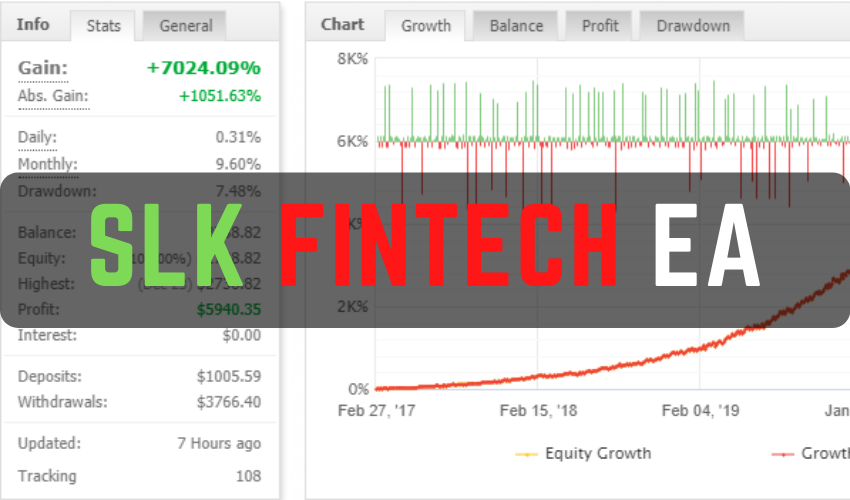 Советник SLK Fintech EA без привязки 2020 слив курса