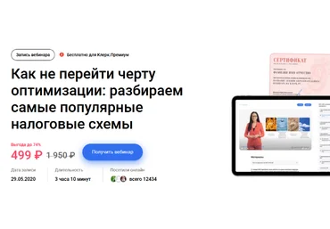 С. Беляева Как не перейти черту оптимизации: разбираем самые популярные налоговые схемы 2023 слив