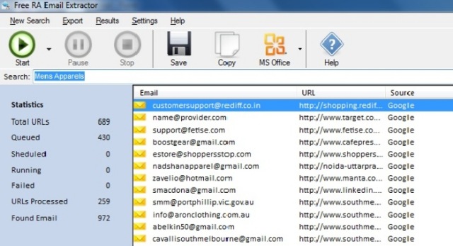 RA Email Extractor v1.1 CRACKED слив курса