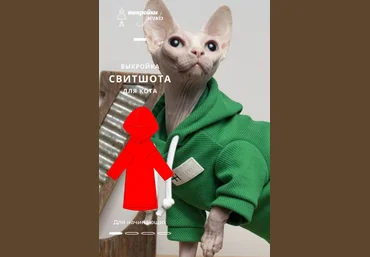 patterneasy Шитьё Свитшот для кота 2022 слив