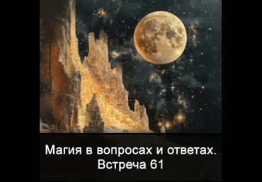 Ксения Меньшикова Магия в вопросах и ответах. Встреча 61 2025 слив