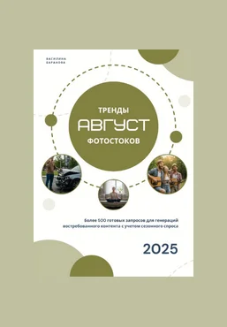Василина Баранова vasilinfo Тренды фотостоков. Август 2025 скачать слив