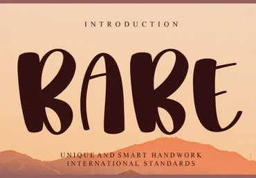 Creativefabrica Babe Font 2021 слив