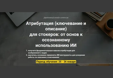 Иван Жаборовский, Вадим Закиров Атрибутация ключевание и описание для стокеров. День 2 2025 слив
