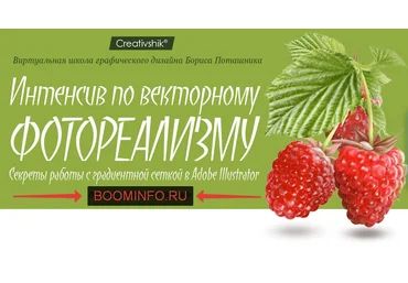 Интенсив по векторному фотореализму - Поташник 2016 слив