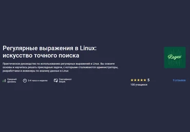 Stepik Глеб Швецов, Виталий Семенов ― Регулярные выражения в Linux: искусство точного поиска 2025 скачать слив