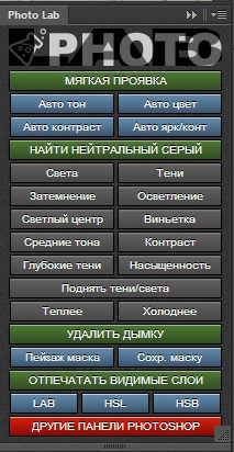 Панель расширения Photo Lab слив курса