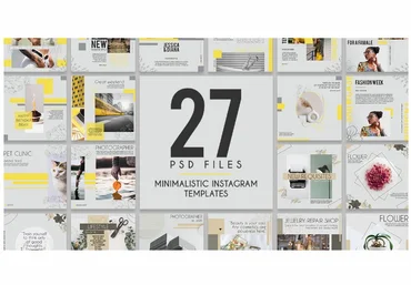 Creativefabrica Lifestyle Instagram Templates Bundle 2021 слив