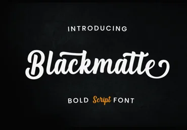 Creativefabrica Blackmatte Font 2021 слив