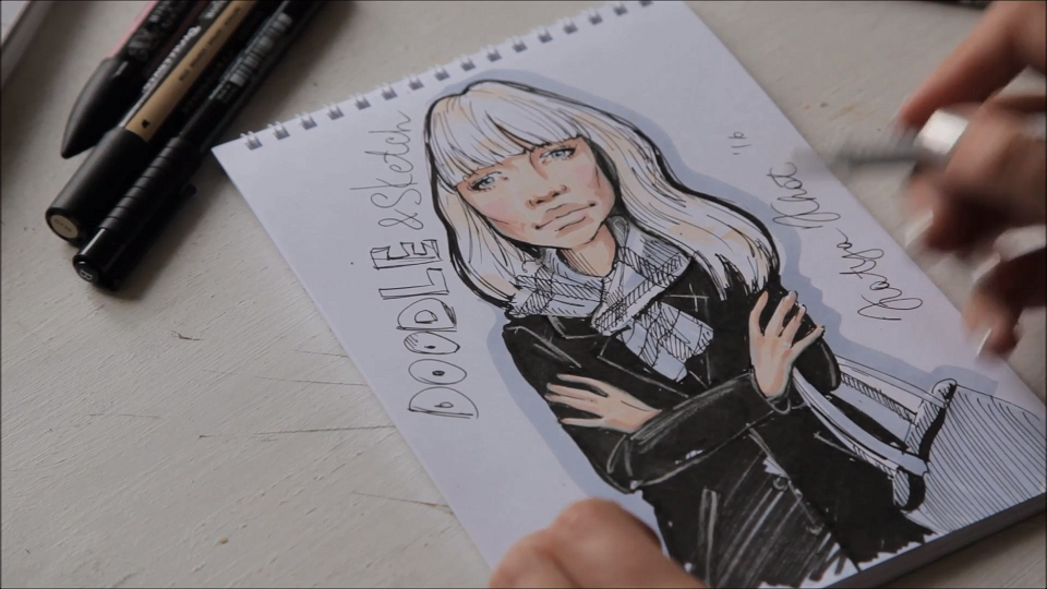 Катя Хотунцева - Doodle слив курса