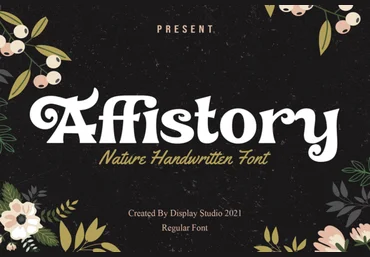 Creativefabrica Affistory Font 2021 скачать слив