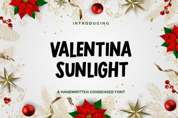 Creativefabrica Valentina Sunlight Font слив курса