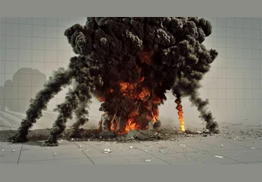 Andrii Zamorskyi Houdini FX series. Пиротехника: скопление дыма 2020 слив