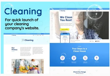 Themeforest Cleaning - Small Business Template Kit скачать слив