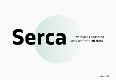 Creativemarket Serca Font 2021 слив
