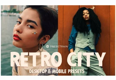 Presetrain Retro City Lightroom Presets 2021 слив