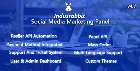Indusrabbit v4.1 - SMM Panel слив курса