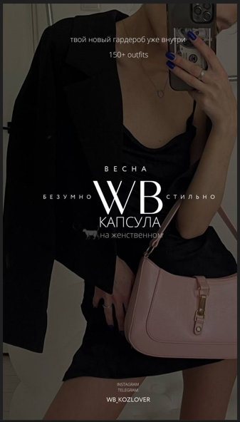 WB.Kozlover Капсула «Безумно стильно» Весна 2023 слив курса